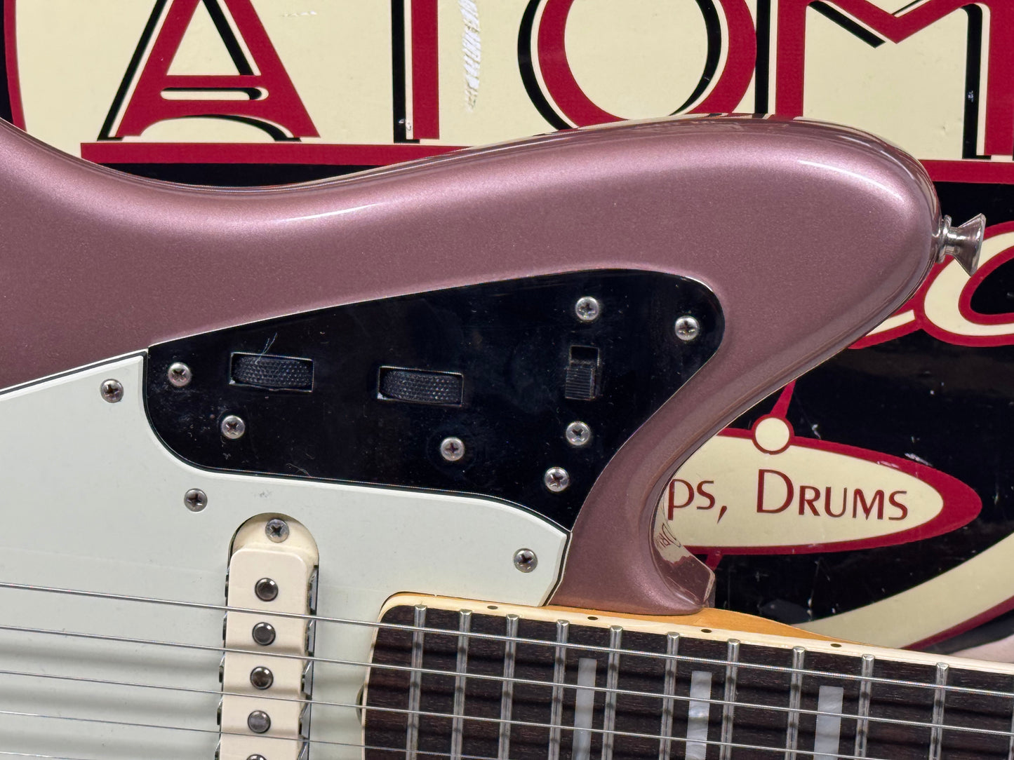 Fender 50th Anniversary Jaguar Guitar with Case 2012 - Burgundy Mist Metallic / Rosewood fingerboard