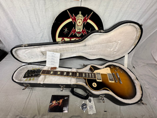 Gibson LPCGVSCH1 Les Paul Traditional Pro Guitar with Case 2012 - Vintage Sunburst