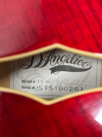 D'Angelico Excel Mini EX DC Double Cutaway Semi-Hollow Body Electric Guitar