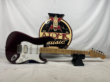 Fender Standard Stratocaster Strat HSS MIM - Made in Mexico - Midnight Wine