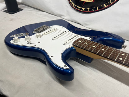 Fender Standard Stratocaster Strat Electric Guitar MIM - Made in Mexico - Electron Blue