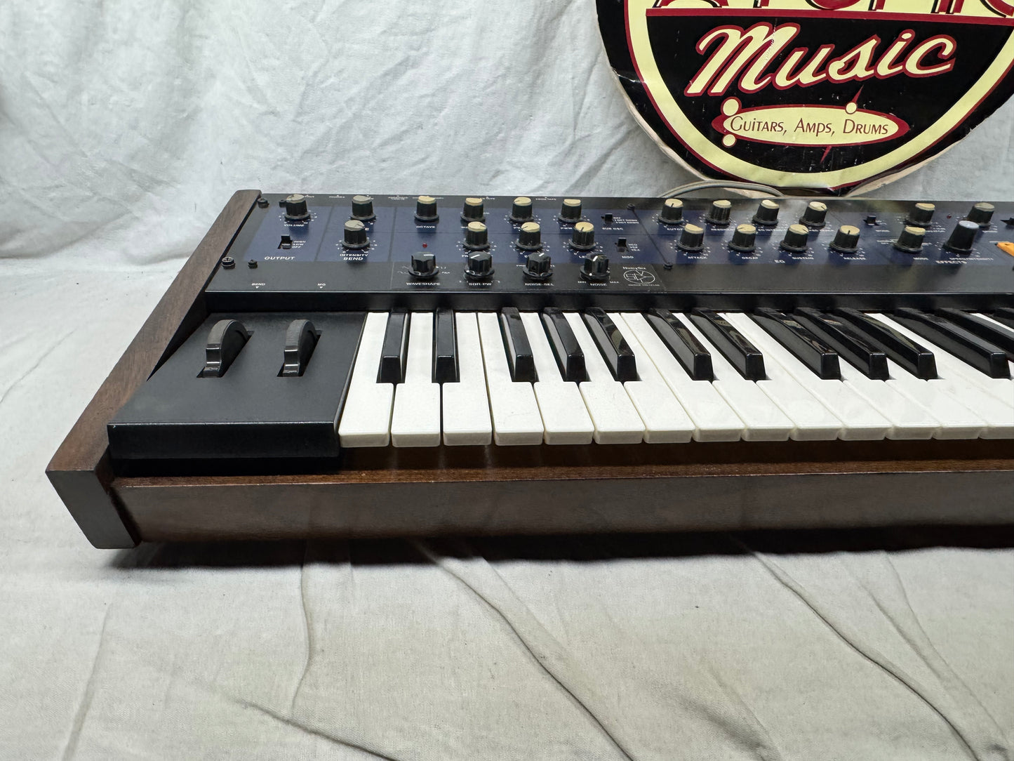 Korg PS-6 ps6 Polysix poly six 6-Voice Analog Synthsizer 61-Key Keyboard with SKB Case 1980s - Local Pickup Only
