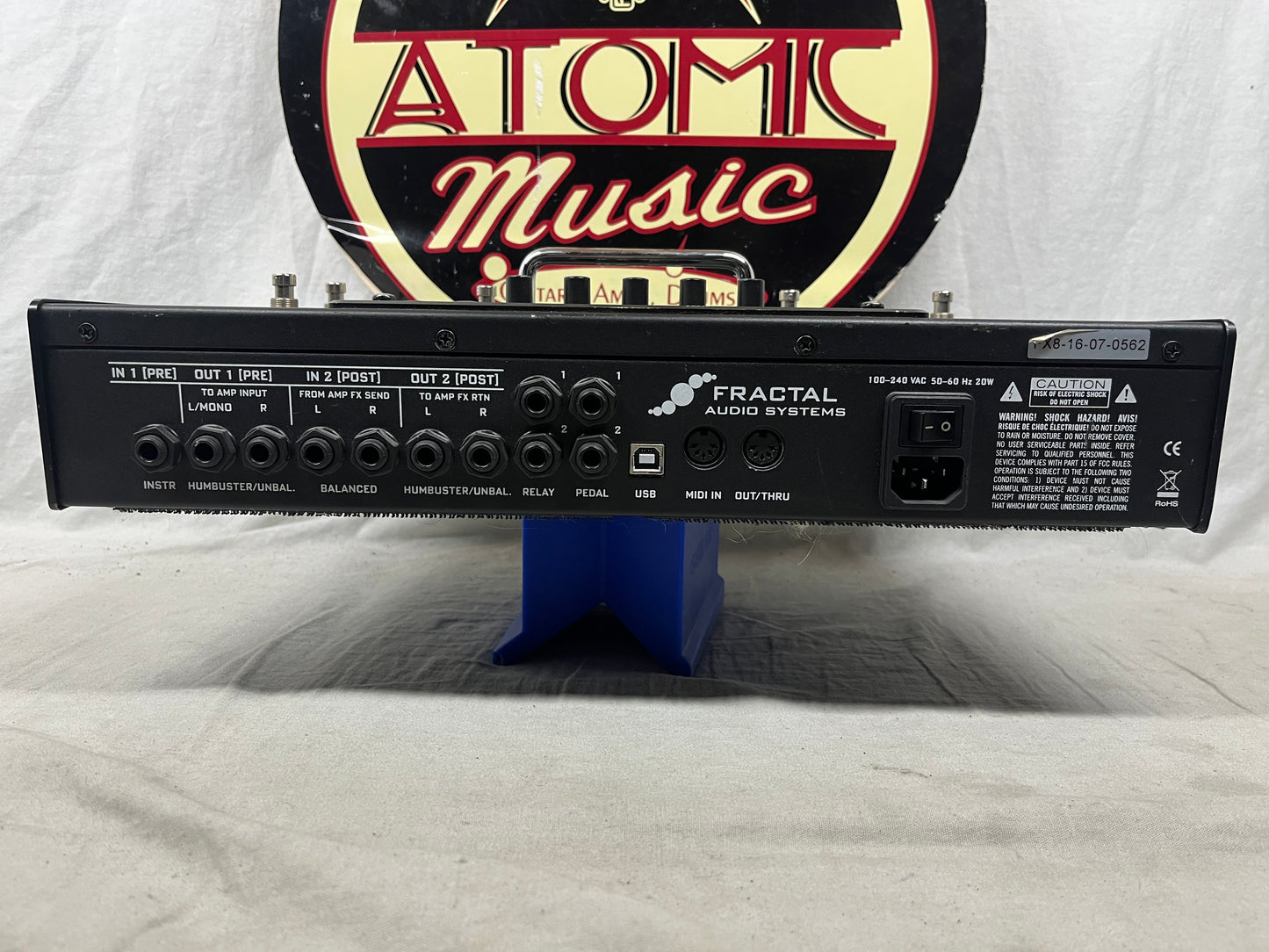 Fractal Audio FX-8 FX8 Mark II MKII 2 Multi-Effects Pedalboard