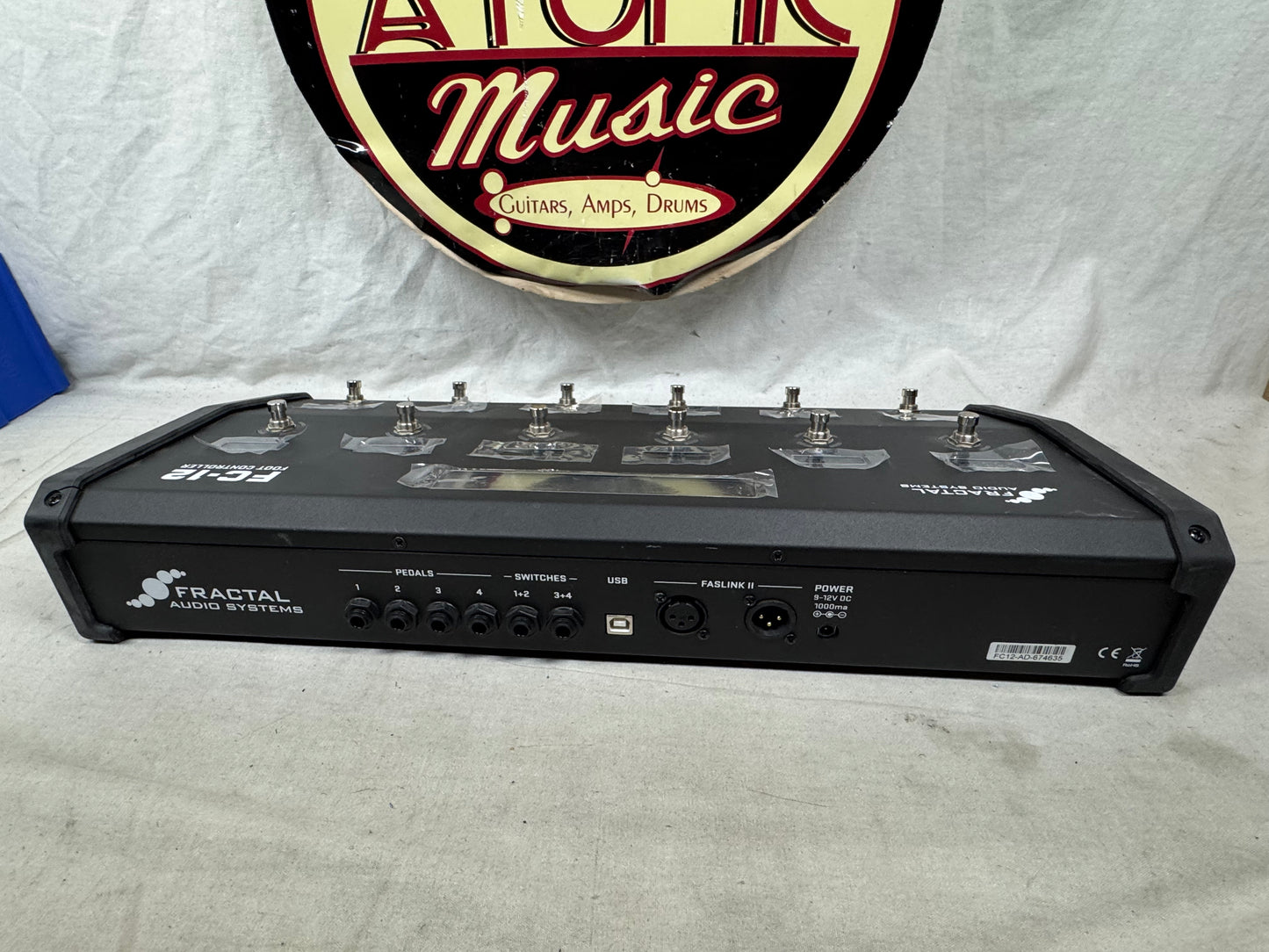 Fractal Audio Systems FC-12 fc12 Foot Controller Pedal