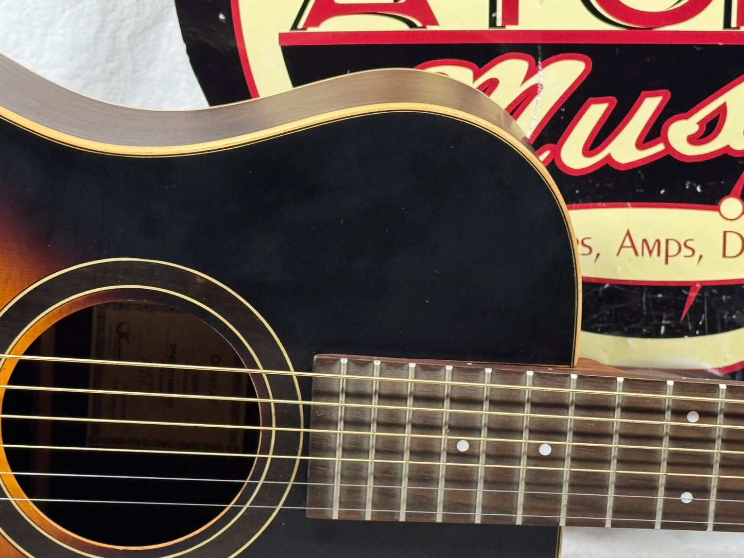 Journey Instruments Overhead OF420B1 of-420 Collapsible Travel Acoustic Guitar with Soft Case