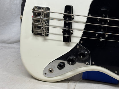 Fender American Performer Jazz Bass 4-string J-Bass with Gig Bag 2019 - Arctic White / Rosewood fingerboard