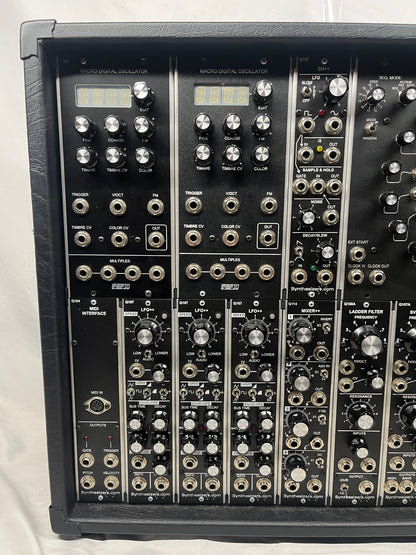 Synthesizers.com Portable Modular Synthesizer System Case and Keyboard with Patch Cables - Local Pickup Only!