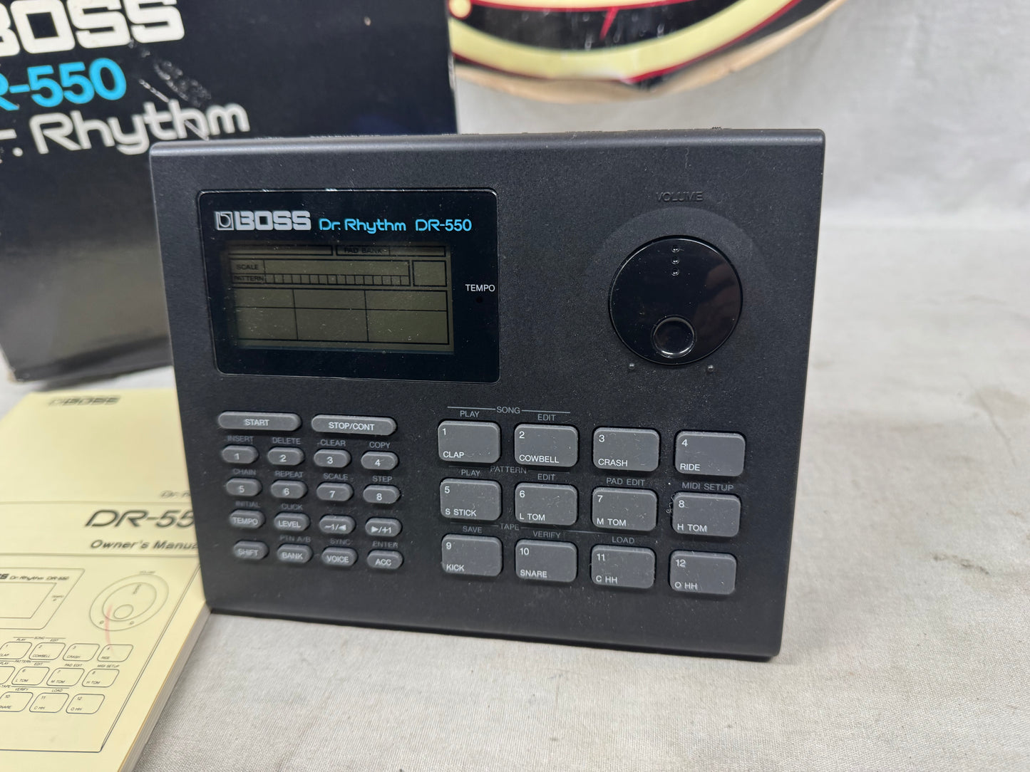 Boss DR-550 dr550 v1 Drum Machine with Box 1991