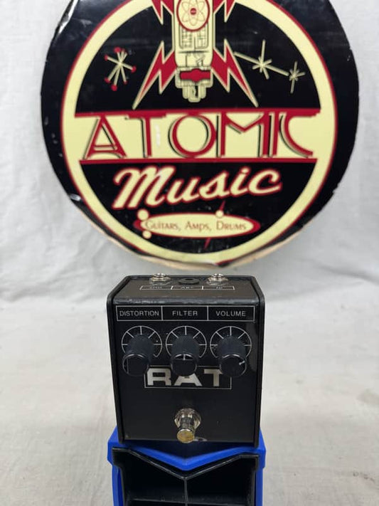 ProCo The Rat 2 Distortion Pedal - modified by Kinnatone - LM308 OpAmp Chip - missing rubber feet
