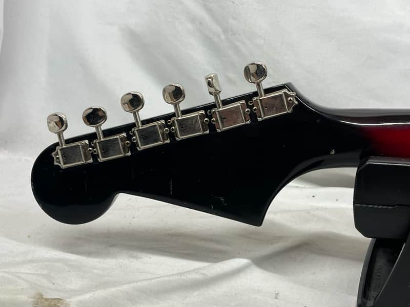 Teisco Imperial Hollow Body Electric Guitar - Image 9