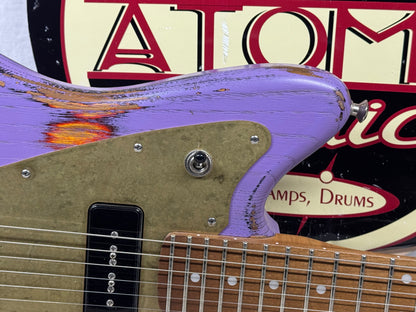 Paoletti Guitars Loft Series Model 112 HP90 Guitar with Case - Purple