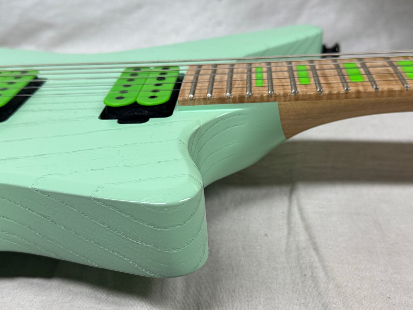 Kiesel V220C v220 c Guitar with Case 2017 - Surf Green