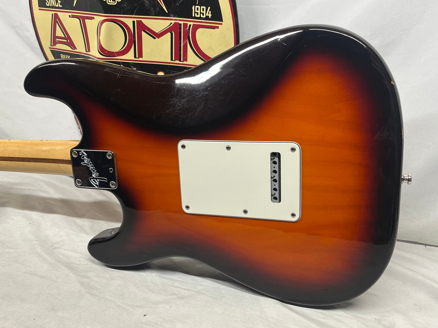 Fender Deluxe Stratocaster Strat Plus Electric Guitar - Antique Burst