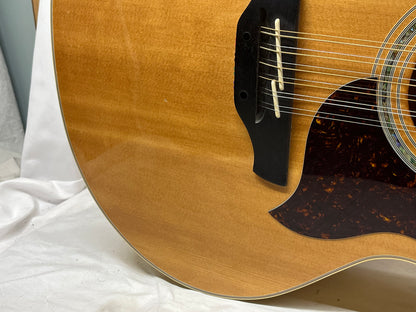 Takamine EG523SC-12 12-String Acoustic Electric Guitar - Crack in the Back