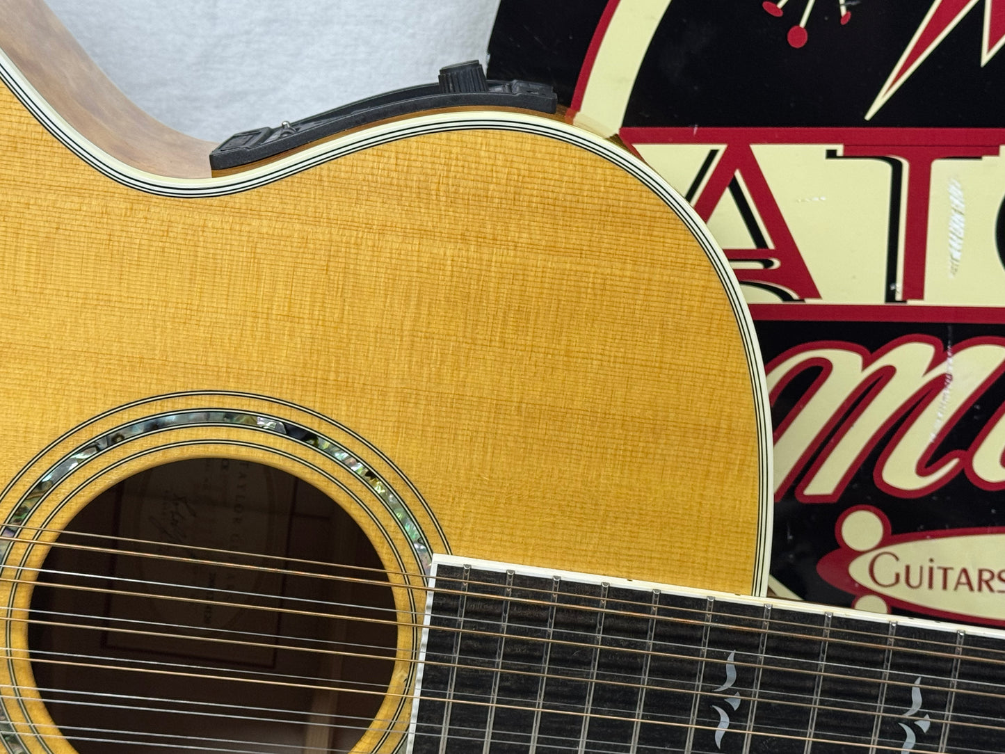Taylor 655-CE 655ce 12-string Acoustic Guitar with Case 2000