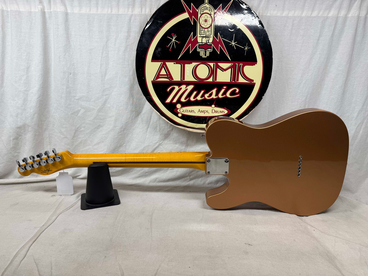 Fender USA Custom Shop Special Edition Custom Deluxe Telecaster Guitar with COA + Case 2010 - Copper / Maple neck