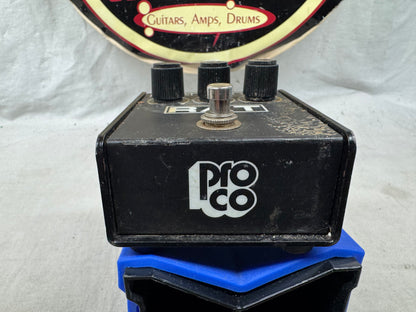 ProCo The Rat 2 RAT2 v4-A version 4-A Distortion Pedal - Flat Top / LED / LM308 OpAmp Chip / Beige PCB pot codes date to 1993