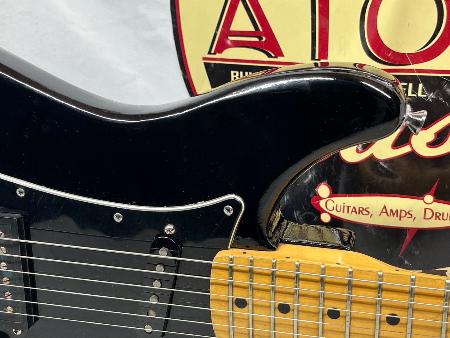 Fender Lead I 1 Doublecut Electric Guitar - Black with Case