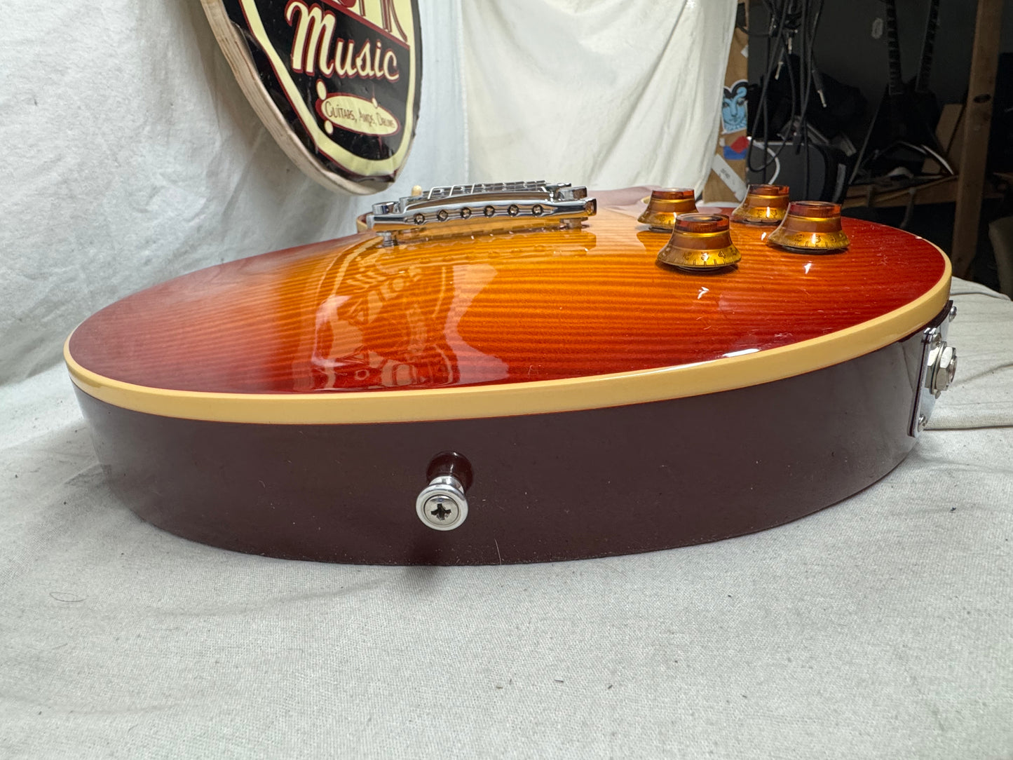 Gibson LP5AAHSCH1 Les Paul Standard AAAA 4A Flame Premium Top Guitar with Case 2013