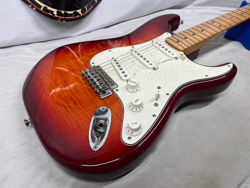 Fender Standard Stratocaster Strat Plus Top Electric Guitar - Image 17