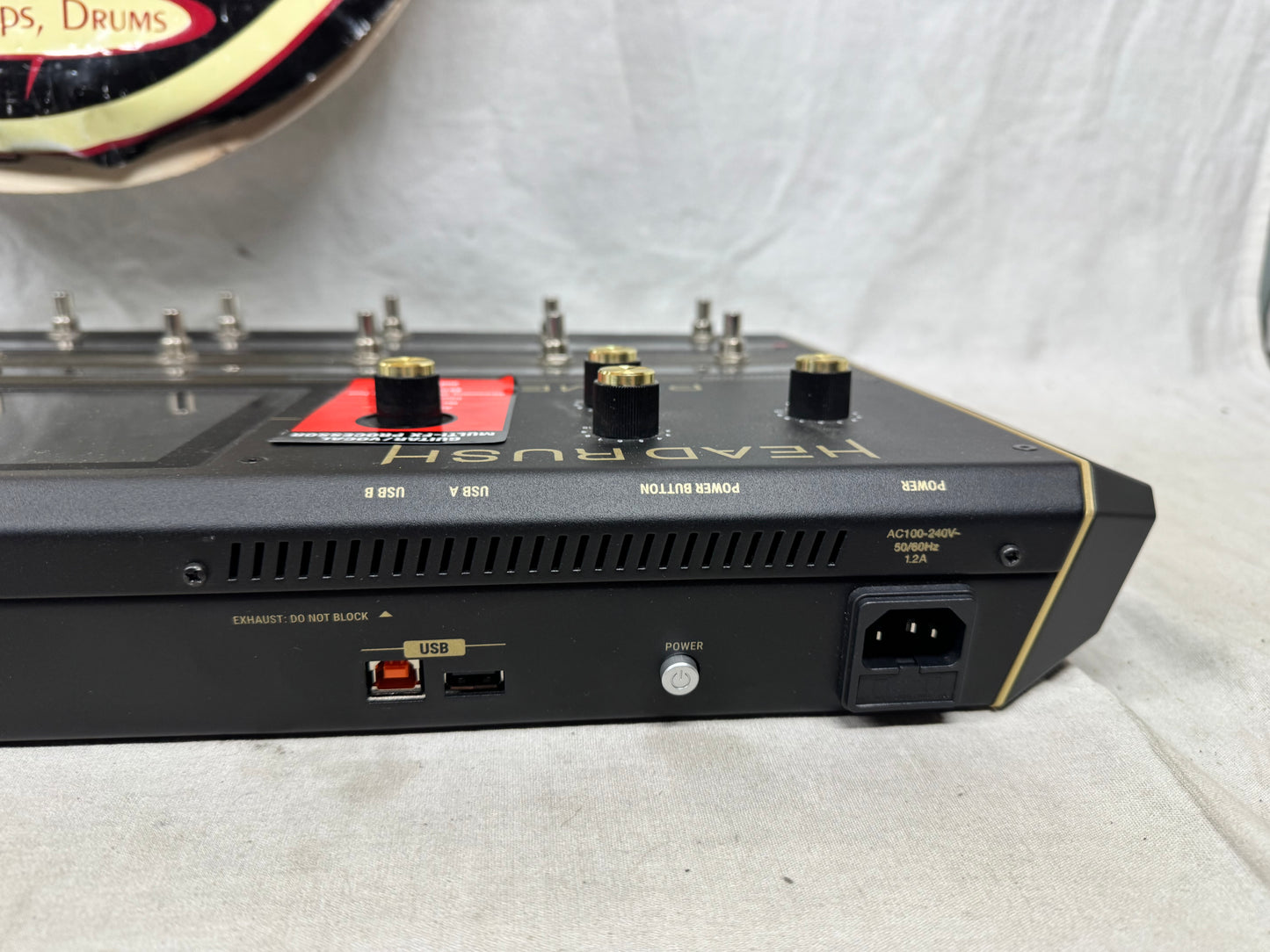 Headrush Prime Floorboard Guitar & Vocal Amp Modeler / Multi-Effects Processor Pedal
