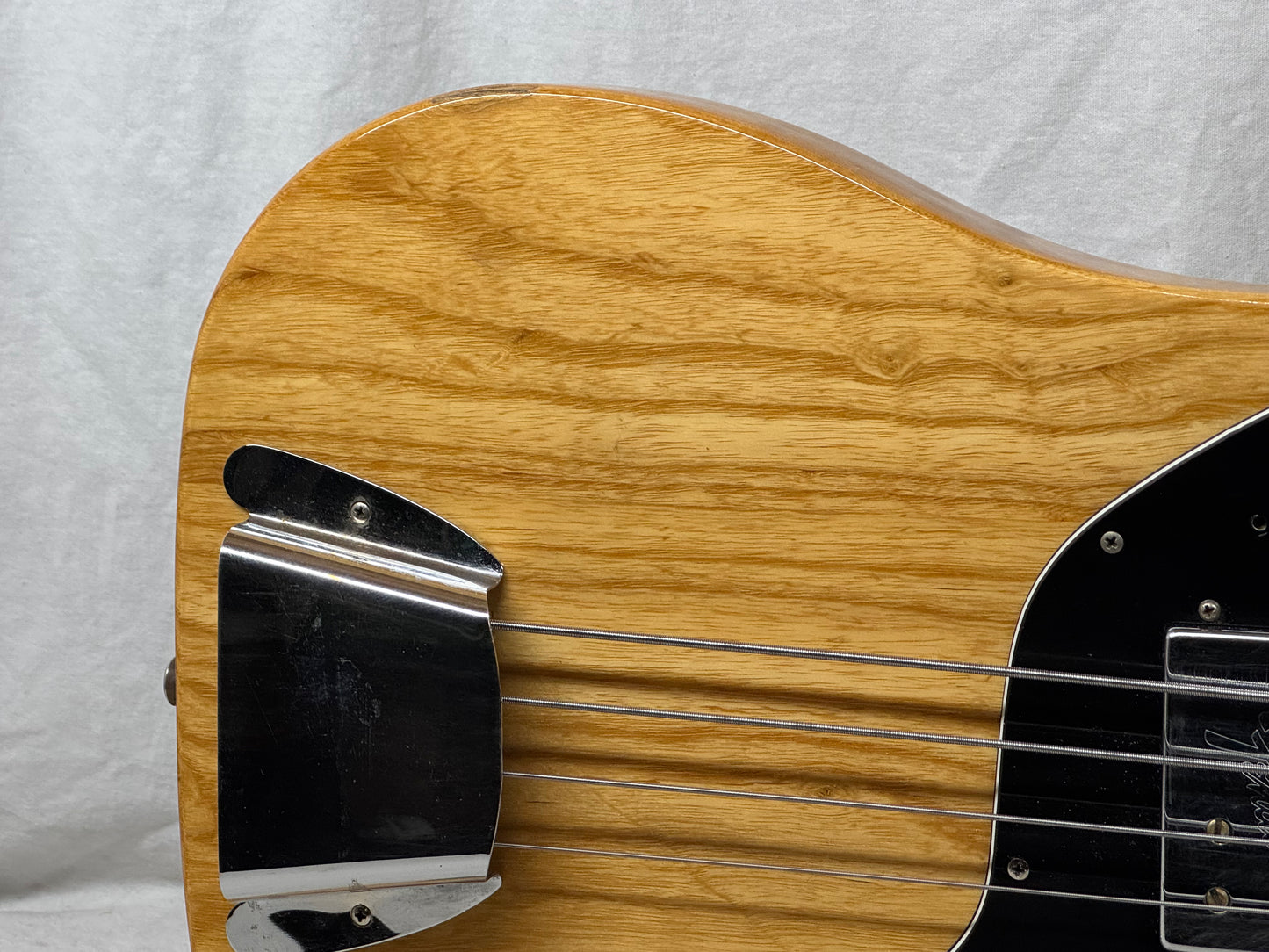 Fender USA Telecaster Bass 4-string Tele Bass with Case 1978 - Natural / Maple neck