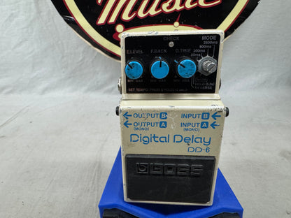 Boss DD-6 dd6 Digital Delay Pedal - missing 1 knob 2004