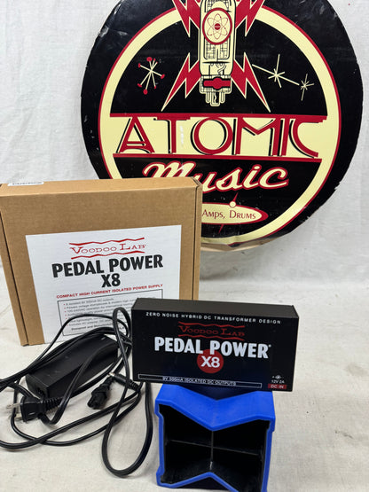 Voodoo Lab Pedal Power X8 Pedal Power Supply - Brick with Power and Box