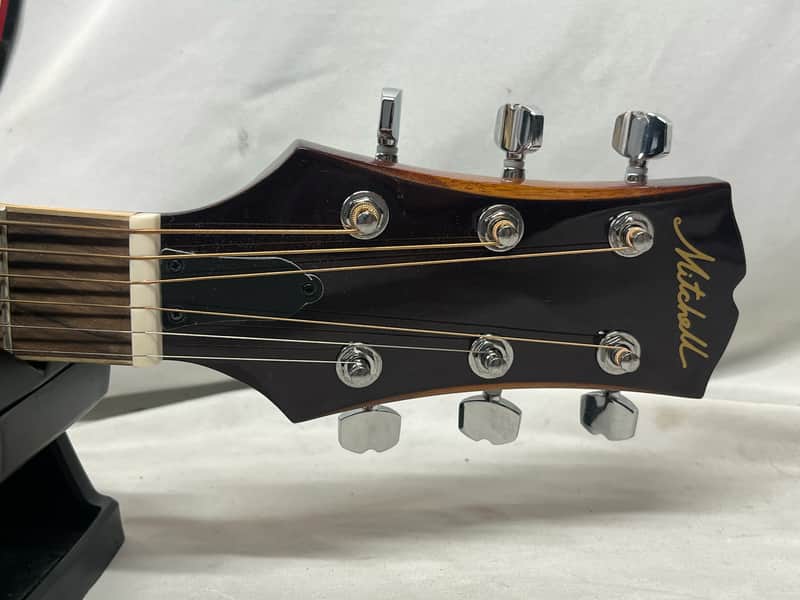 Mitchell RR200CE Roundneck Acoustic Electric Resonator Guitar - Image 7