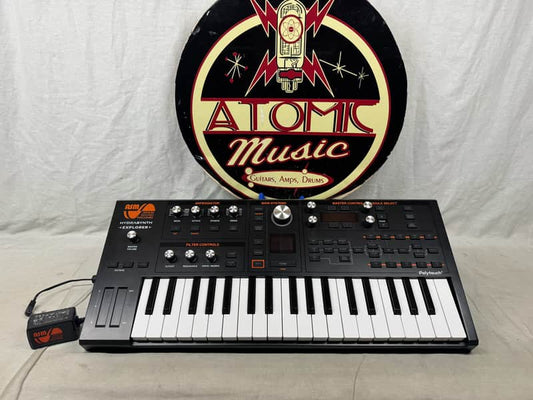 ASM Ashun Sound Machines Hydrasynth Explorer Synthesizer Keyboard with Power Supply