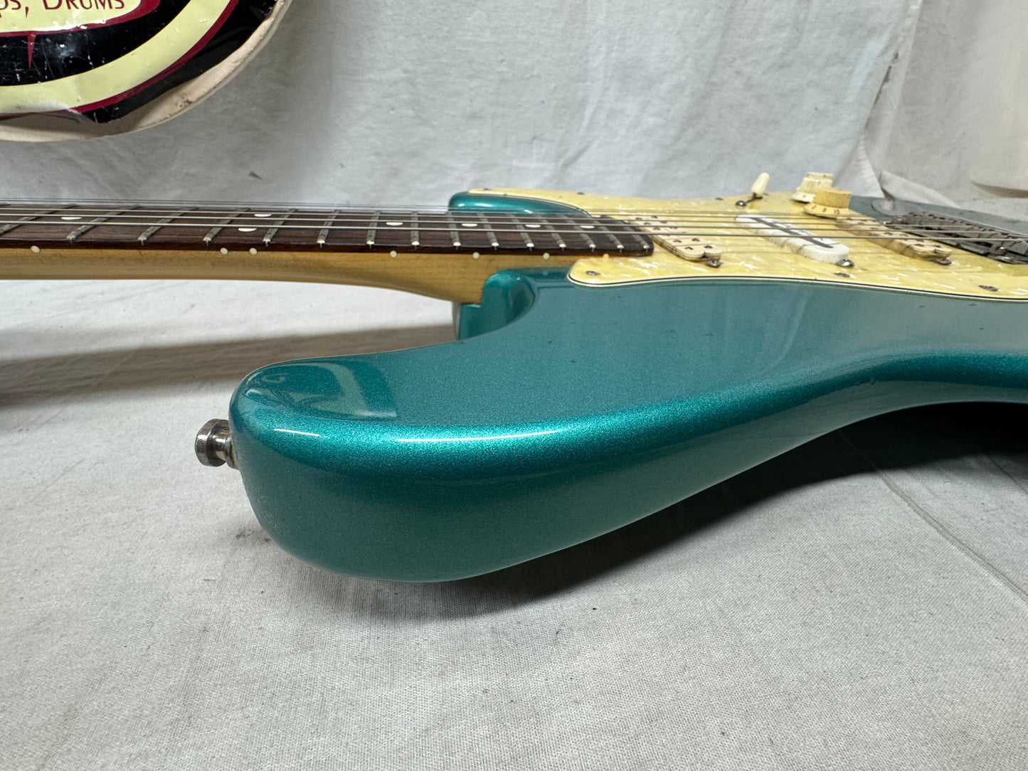 Fender American Standard Stratocaster Guitar with Case 1993 - Cobalt Blue Metallic