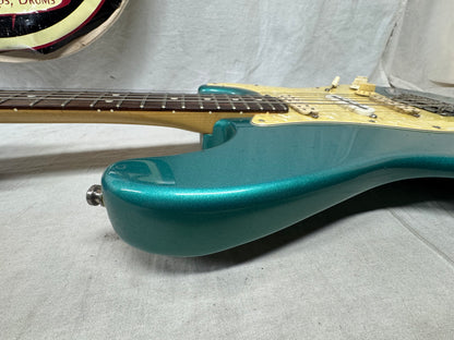 Fender American Standard Stratocaster Guitar with Case 1993 - Cobalt Blue Metallic