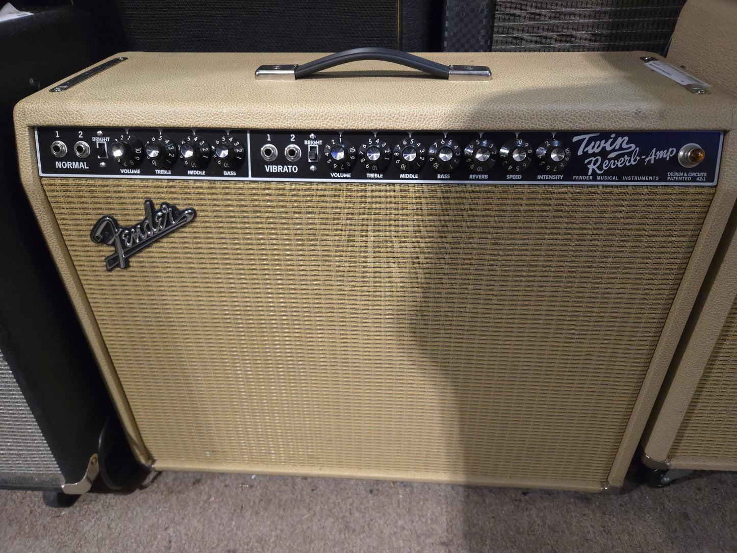 Fender '65 Twin Reverb Reissue FSR Limited Edition 85-Watt 2x12" Guitar Combo 2013 - 2014 - Blonde / Wheat - Local Pickup Only