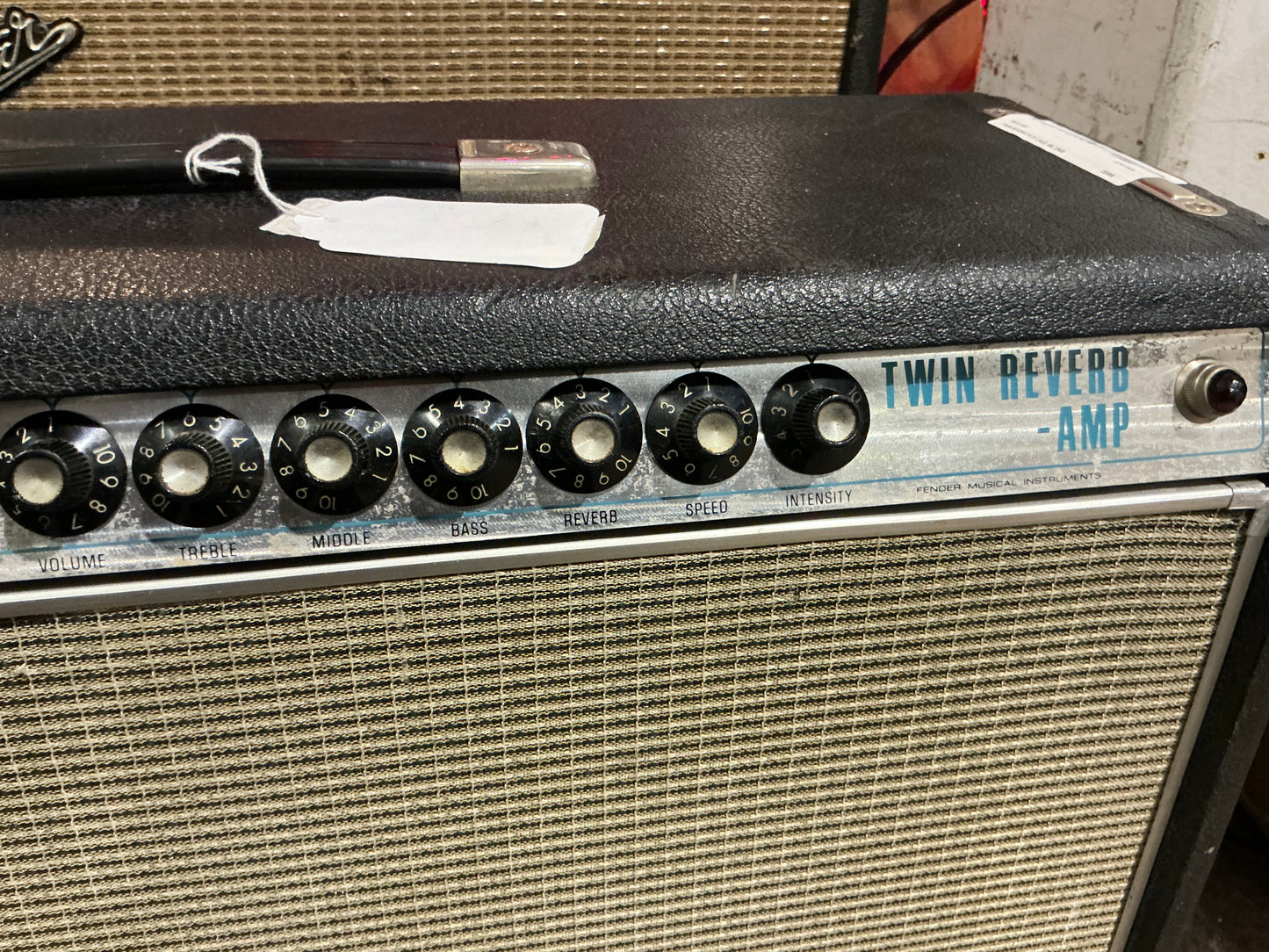 Fender Twin Reverb Amp Tube Guitar Combo Amplifier - modified by Pete Cage 1968 - Silverface - Local Pickup Only