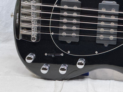 Ernie Ball Music Man USA Sterling 5 HH 5-string Bass 2014 - Black