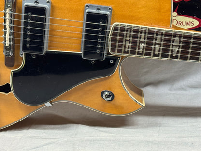 Yamaha AE-11 ae11 Archtop Electric Hollowbody Guitar with Case - Natural