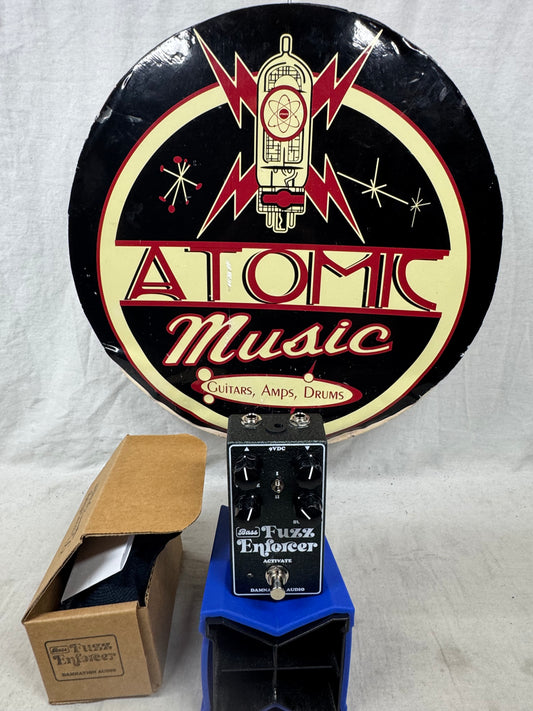 Damnation Audio Bass Fuzz Enforcer Bass Fuzz Pedal with Box