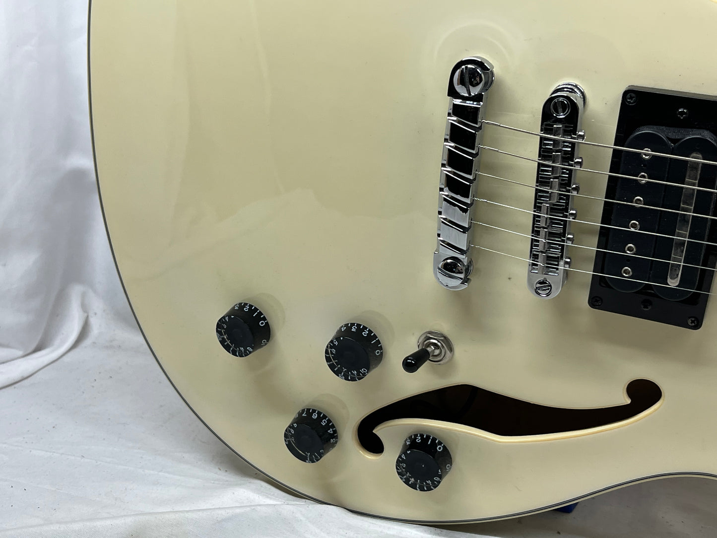 Ibanez Artcore Series AS73-IV Semi-Hollow Body Electric Guitar - Ivory