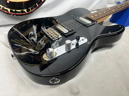 Fender Standard Telecaster tele HH Electric Guitar with Hard Case - Black