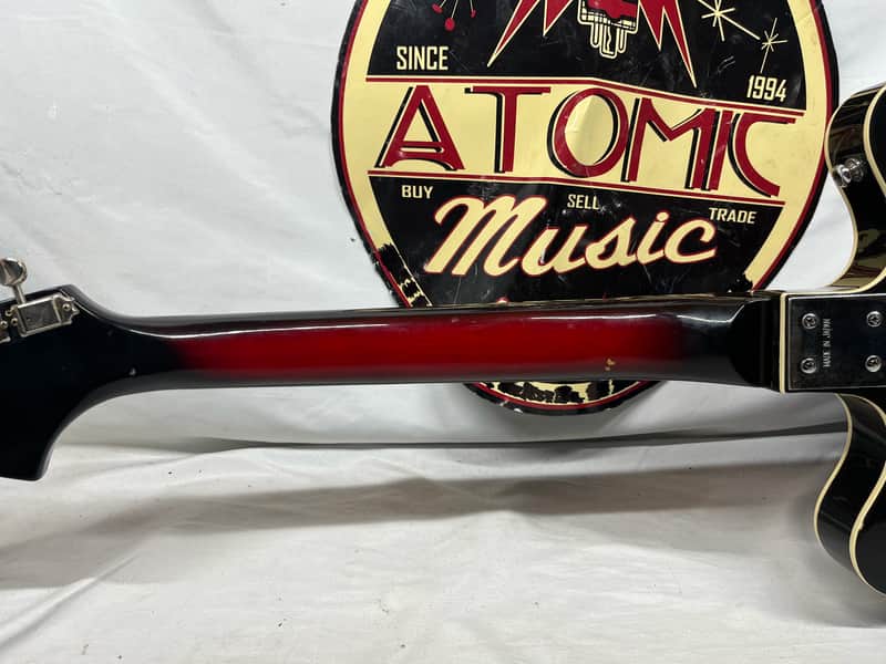 Teisco Imperial Hollow Body Electric Guitar - Image 10