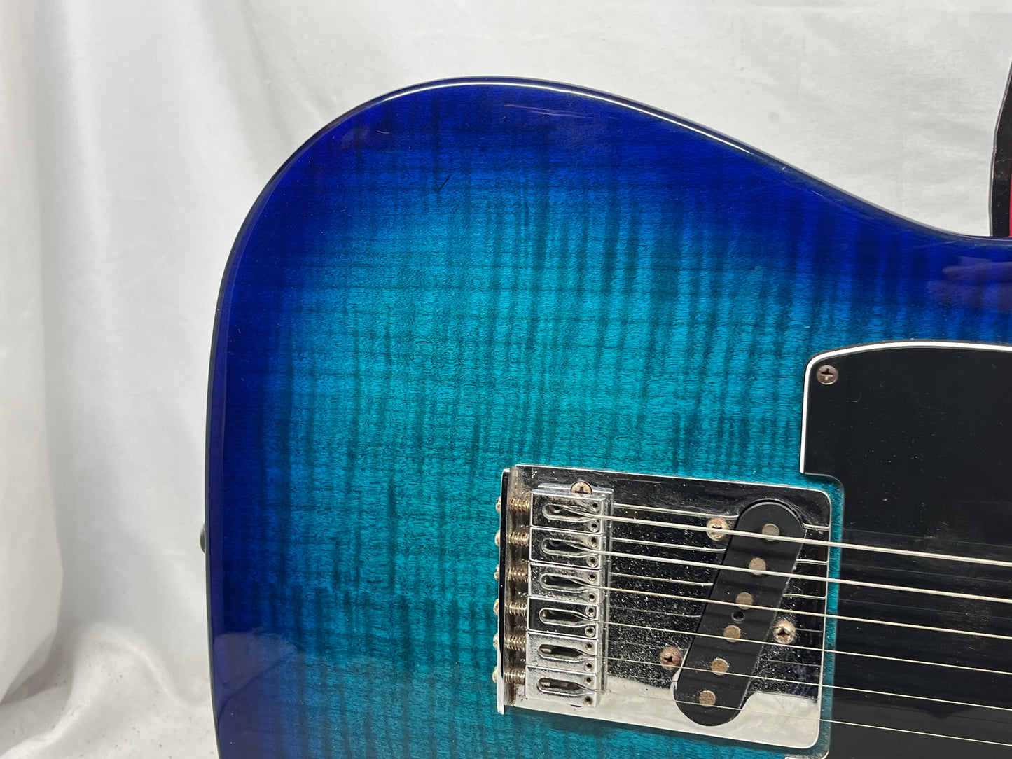 Fender Limited Edition Player Telecaster Plus Top Electric Guitar MIM - Made in Mexico - Blue Burst