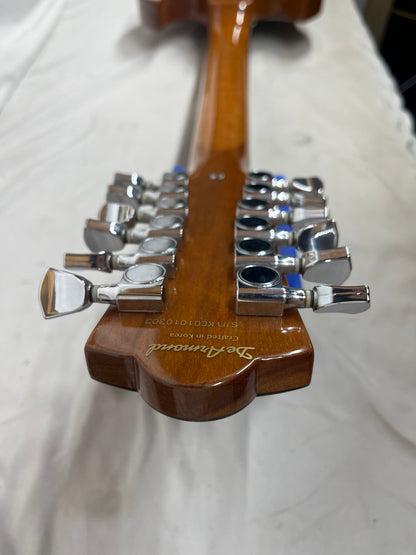 DeArmond S-73 12-String Doublecut Electric Guitar - Natural