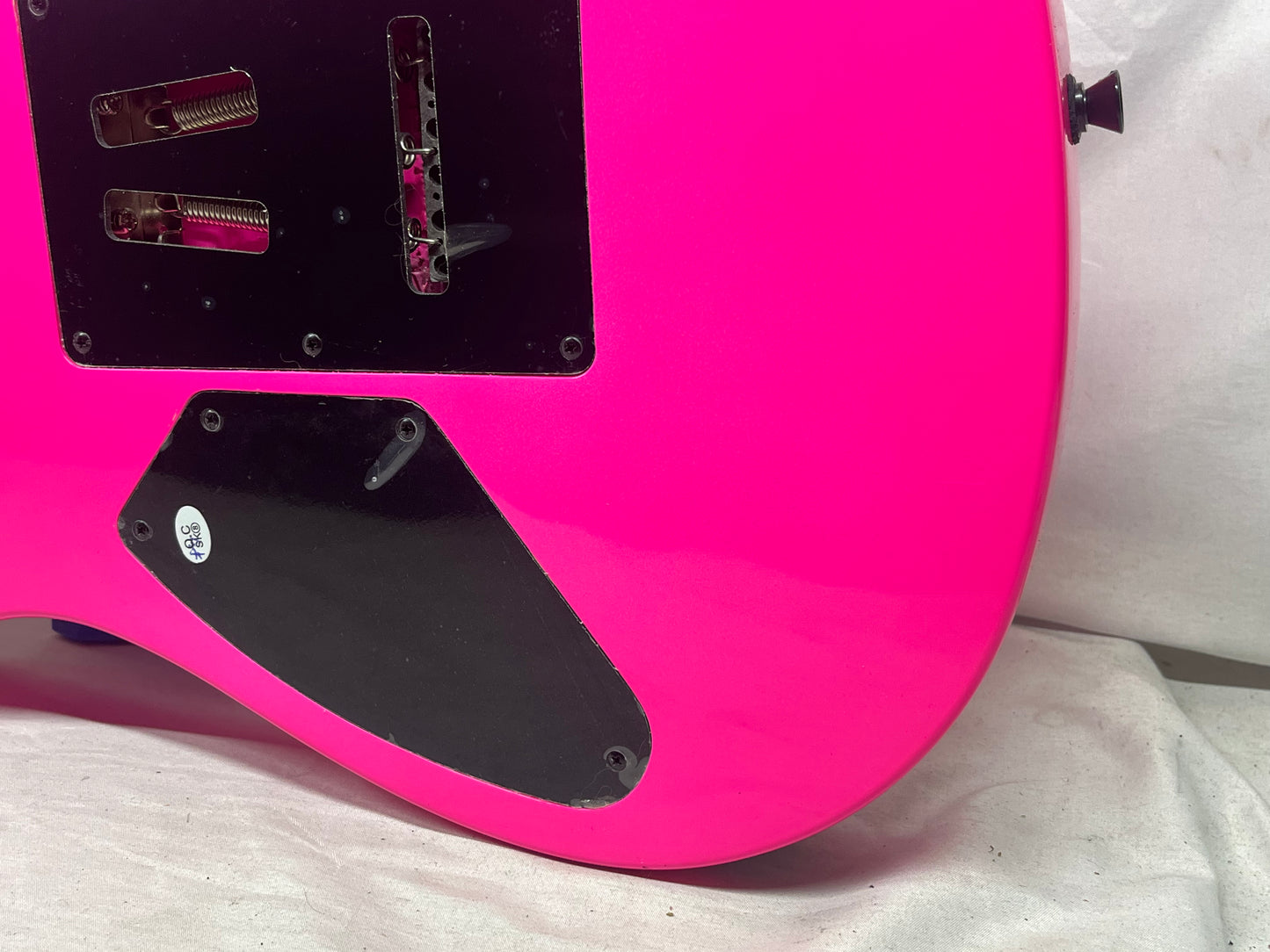 Dean Custom Zone Doublecut HH Electric Guitar  - Fluorescent Pink