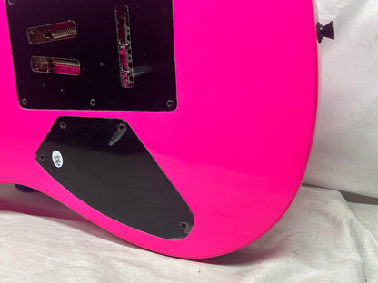 Dean Custom Zone Doublecut HH Electric Guitar  - Fluorescent Pink
