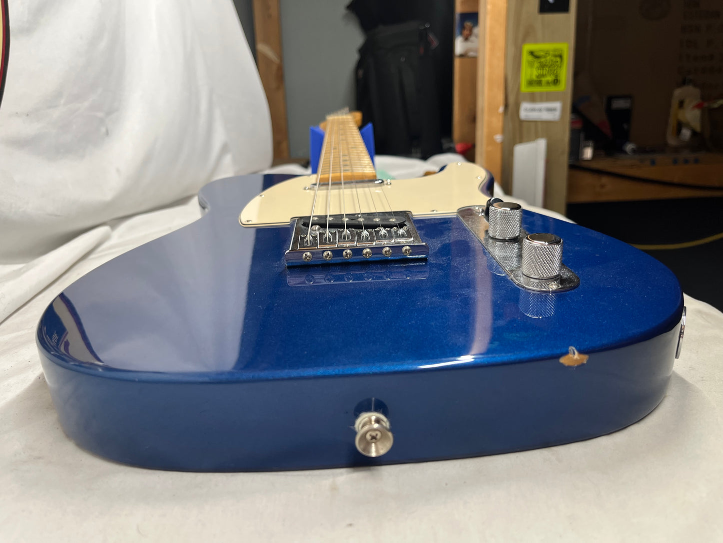 Fender Standard Telecaster tele Electric Guitar MIM - Made in Mexico - Electron Blue