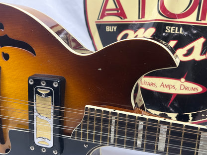 Harmony H-35 "Batwing" Acoustic Electric Mandolin with Case