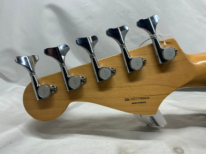 Fender Deluxe Active Jazz Bass V with Pau Ferro Fretboard 2018 - Surf Pearl