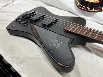 Epiphone Goth Thunderbird IV 4-String Electric Bass - Matte Black
