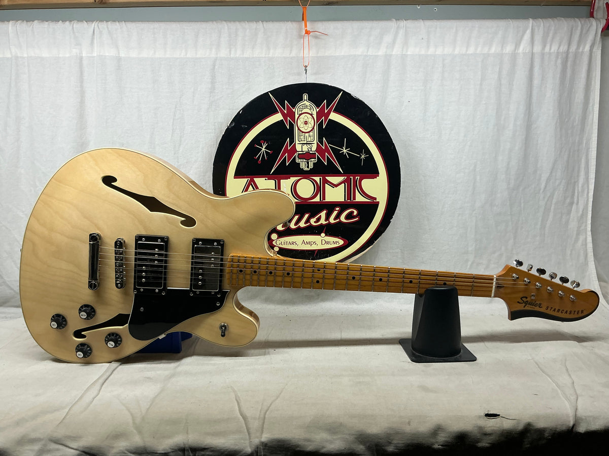Squier Classic Vibe Starcaster Semi-Hollowbody Guitar 2024 - Natural