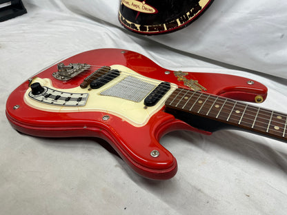 Hagstrom Kent Model I Doublecut Electric Guitar - Red